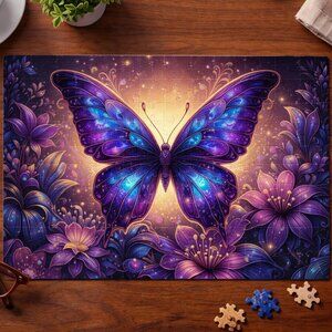 Mystical Butterfly 120 Piece Puzzle
